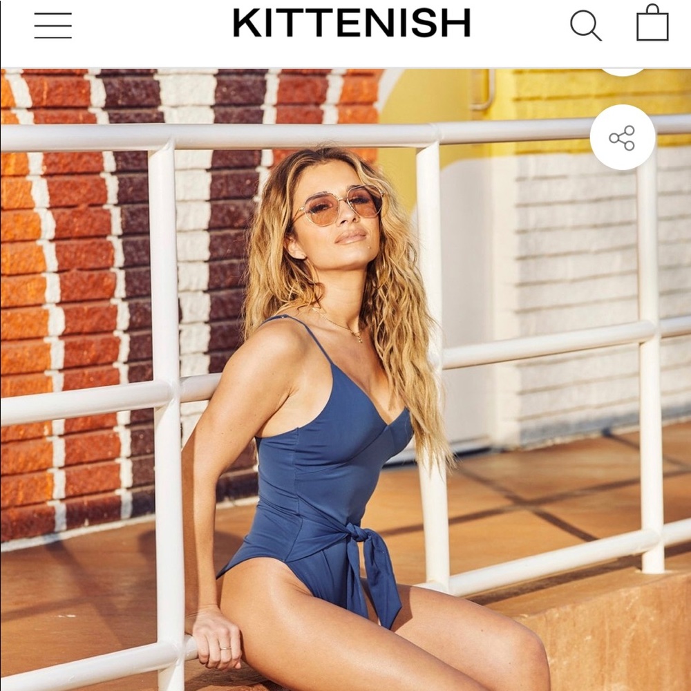 Navy swimsuit from Kittenish